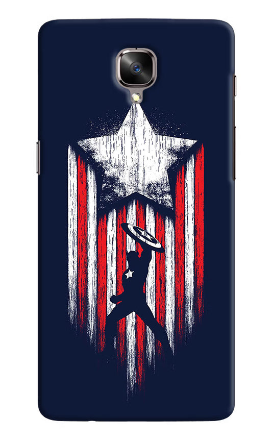 Captain America Marvel Art Oneplus 3/3T Hard Case Back Cover by Casekaro
