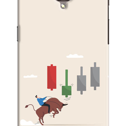 Bull Trading Momentum Oneplus 3/3T Hard Case Back Cover by Casekaro