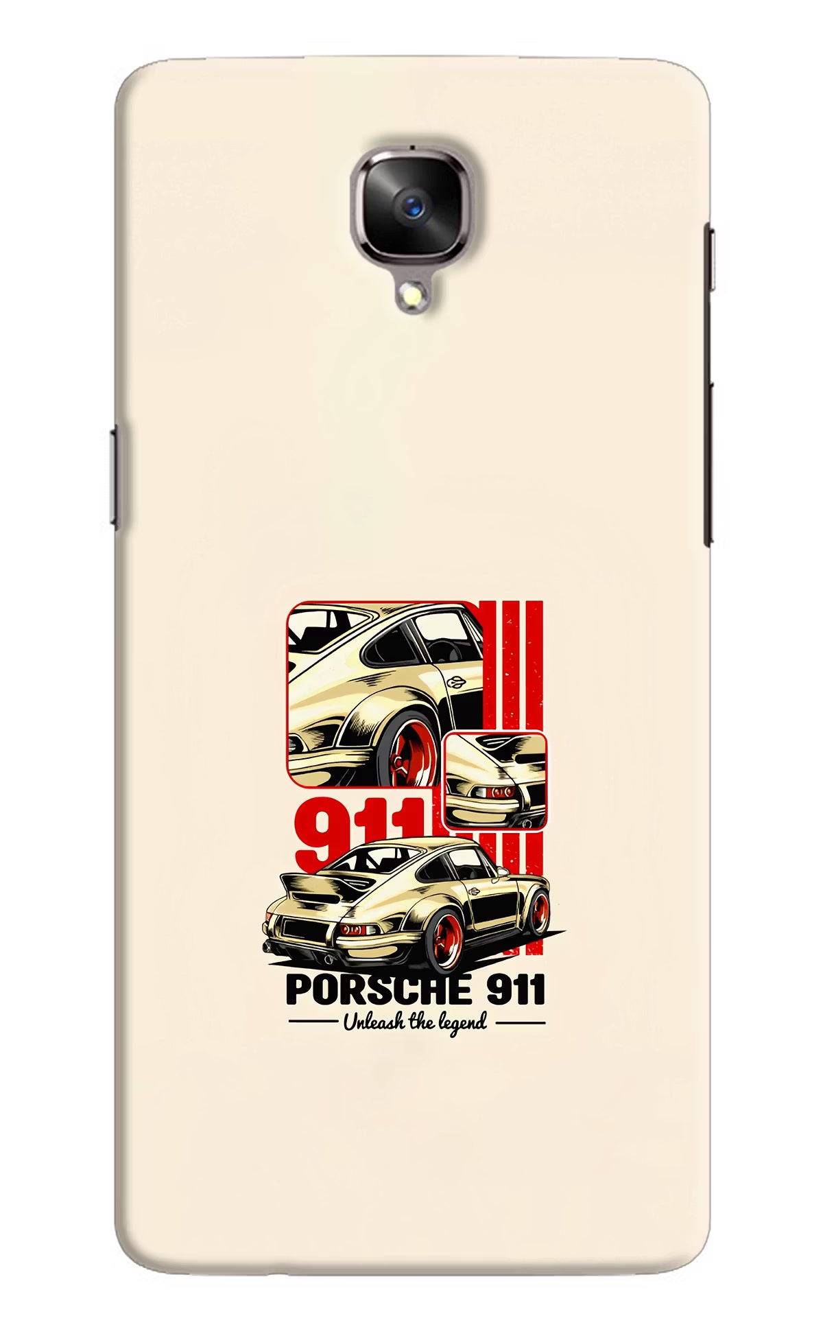 Classic Porsche 911 Oneplus 3/3T Hard Case Back Cover by Casekaro