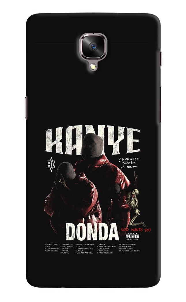 Donda Kanye West Oneplus 3/3T Hard Case Back Cover by Casekaro