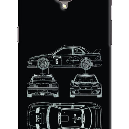 WRC'99 Oneplus 3/3T Hard Case Back Cover by Casekaro