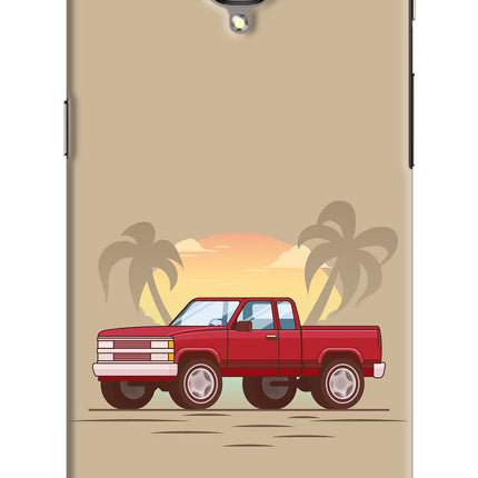 Desert Classic Drive Oneplus 3/3T Hard Case Back Cover by Casekaro