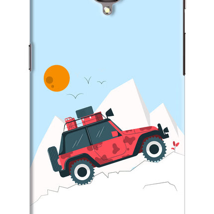 Mountain Trail Beast Oneplus 3/3T Hard Case Back Cover by Casekaro