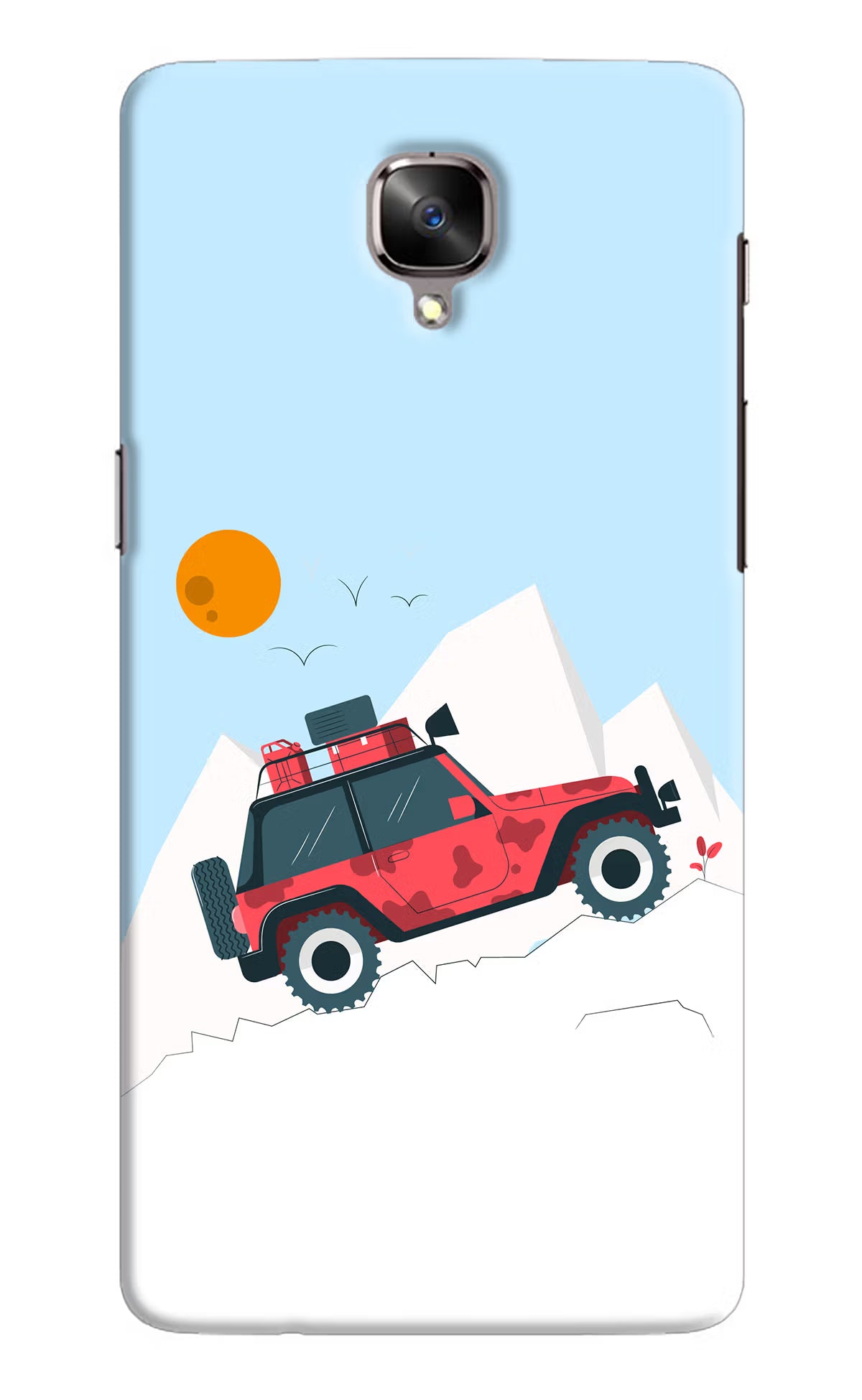 Mountain Trail Beast Oneplus 3/3T Hard Case Back Cover by Casekaro