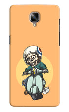 Undead Biker Oneplus 3/3T Hard Case Back Cover by Casekaro