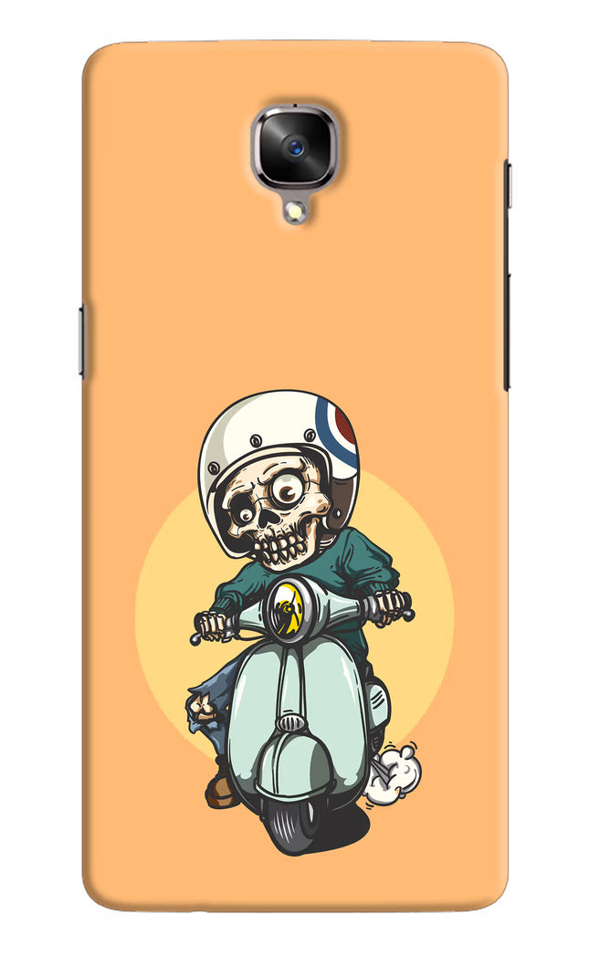 Undead Biker Oneplus 3/3T Hard Case Back Cover by Casekaro