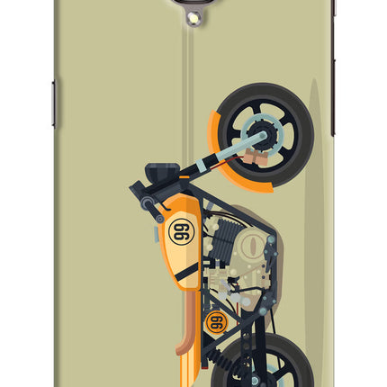 Vertical Speedster Oneplus 3/3T Hard Case Back Cover by Casekaro