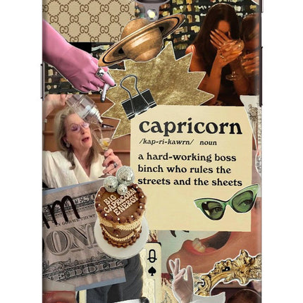Capricorn Zodiac Oneplus 3/3T Hard Case Back Cover by Casekaro