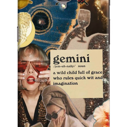 Gemini Zodiac Oneplus 3/3T Hard Case Back Cover by Casekaro