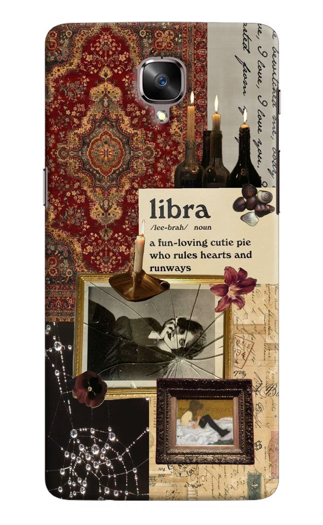 Libra Zodiac Oneplus 3/3T Hard Case Back Cover by Casekaro