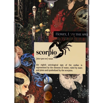 Scorpio Zodiac Oneplus 3/3T Hard Case Back Cover by Casekaro