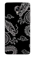 Twin Dragons Oneplus 3/3T Hard Case Back Cover by Casekaro