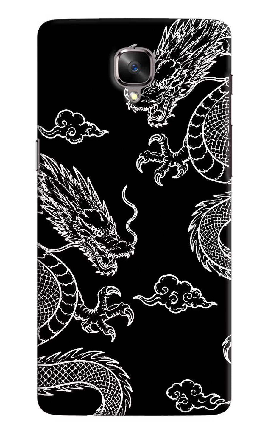 Twin Dragons Oneplus 3/3T Back Cover, Hard case