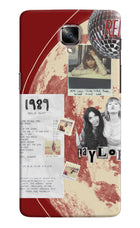 Taylor Swift Oneplus 3/3T Hard Case Back Cover by Casekaro