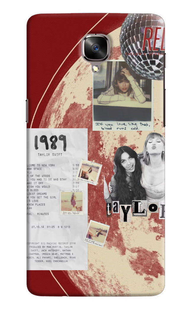 Taylor Swift Oneplus 3/3T Hard Case Back Cover by Casekaro