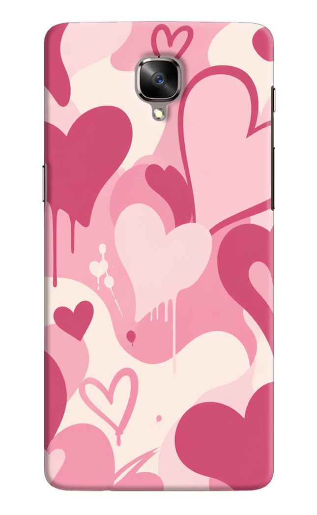 Hearty case Oneplus 3/3T Hard Case Back Cover by Casekaro