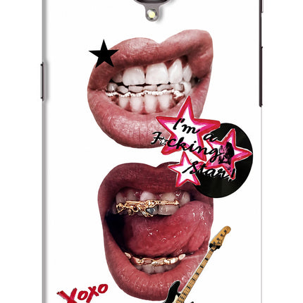 Rockstar Oneplus 3/3T Hard Case Back Cover by Casekaro