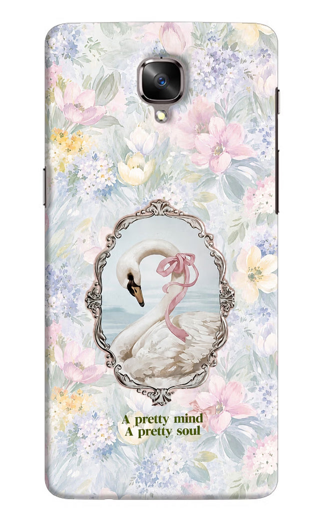 Pretty Mind Pretty Soul Oneplus 3/3T Hard Case Back Cover by Casekaro