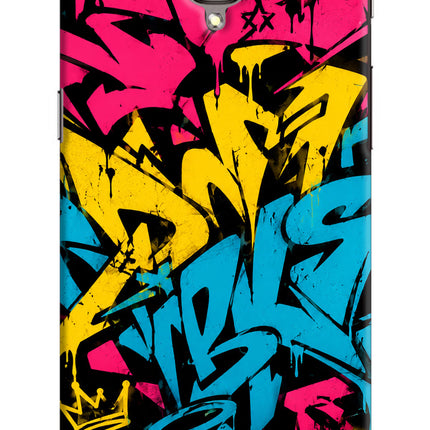 Graffiti Vibe Oneplus 3/3T Hard Case Back Cover by Casekaro