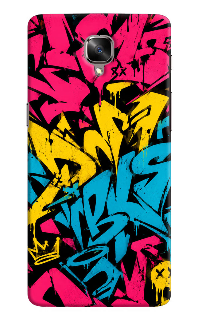 Graffiti Vibe Oneplus 3/3T Hard Case Back Cover by Casekaro