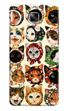 Cool Cat Oneplus 3/3T Hard Case Back Cover by Casekaro