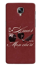 Velvet Cherry Oneplus 3/3T Hard Case Back Cover by Casekaro