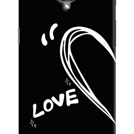 Love Line Oneplus 3/3T Hard Case Back Cover by Casekaro
