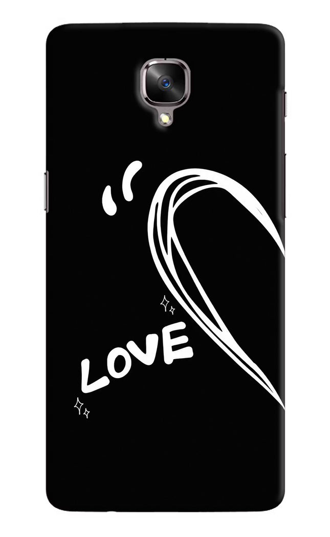 Love Line Oneplus 3/3T Hard Case Back Cover by Casekaro