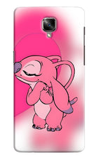 Angel Hug Oneplus 3/3T Hard Case Back Cover by Casekaro