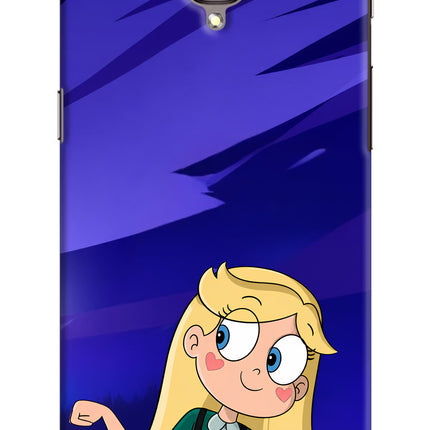 Star Glow Oneplus 3/3T Hard Case Back Cover by Casekaro