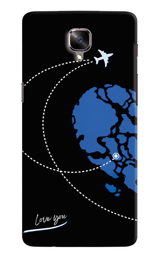 Love Orbit Oneplus 3/3T Hard Case Back Cover by Casekaro