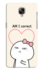 Always Right Oneplus 3/3T Hard Case Back Cover by Casekaro