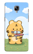 Tiger Treat Oneplus 3/3T Hard Case Back Cover by Casekaro
