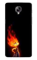Ember Flame Oneplus 3/3T Hard Case Back Cover by Casekaro