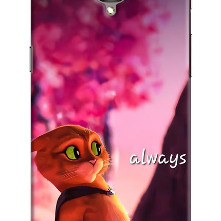 Always Cat Oneplus 3/3T Hard Case Back Cover by Casekaro