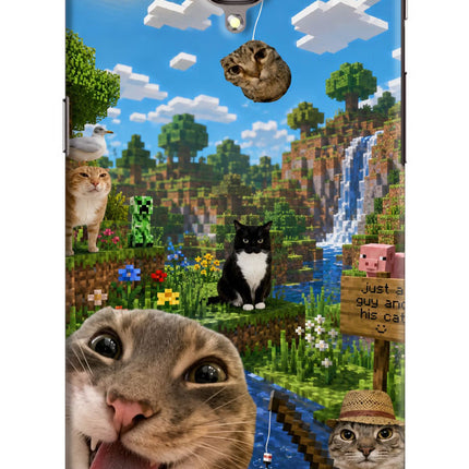 Minecraft Cat Chaos Oneplus 3/3T Hard Case Back Cover by Casekaro