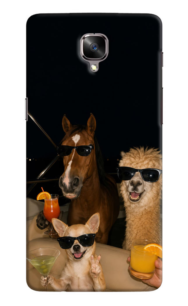 Party Squad Oneplus 3/3T Hard Case Back Cover by Casekaro
