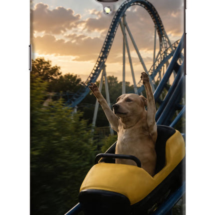 Rollercoaster Dog Oneplus 3/3T Hard Case Back Cover by Casekaro