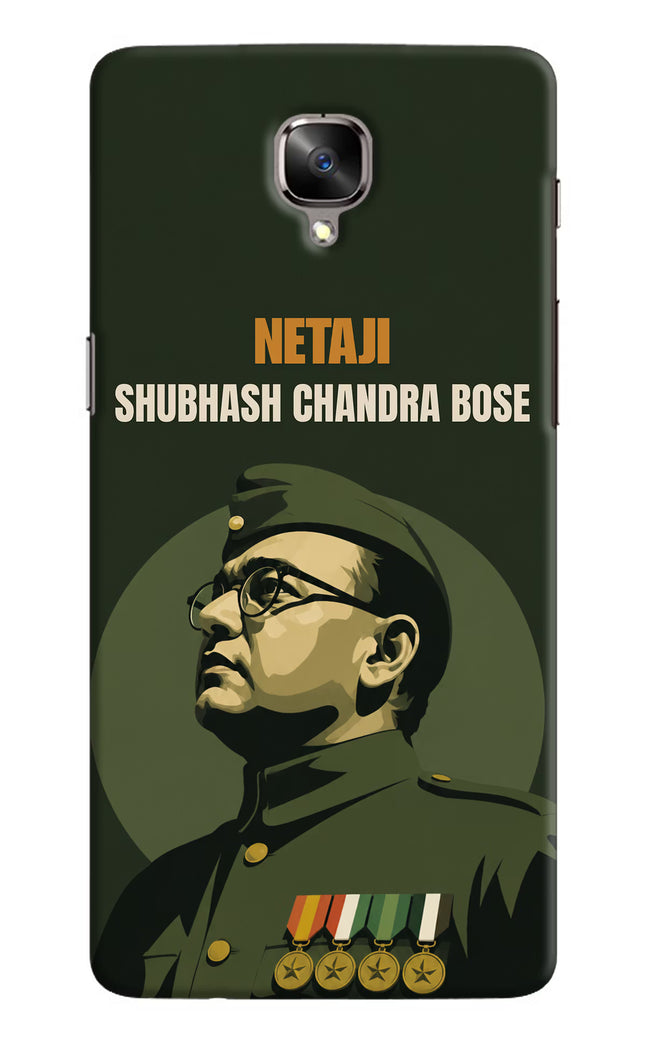 Netaji Legacy Oneplus 3/3T Hard Case Back Cover by Casekaro