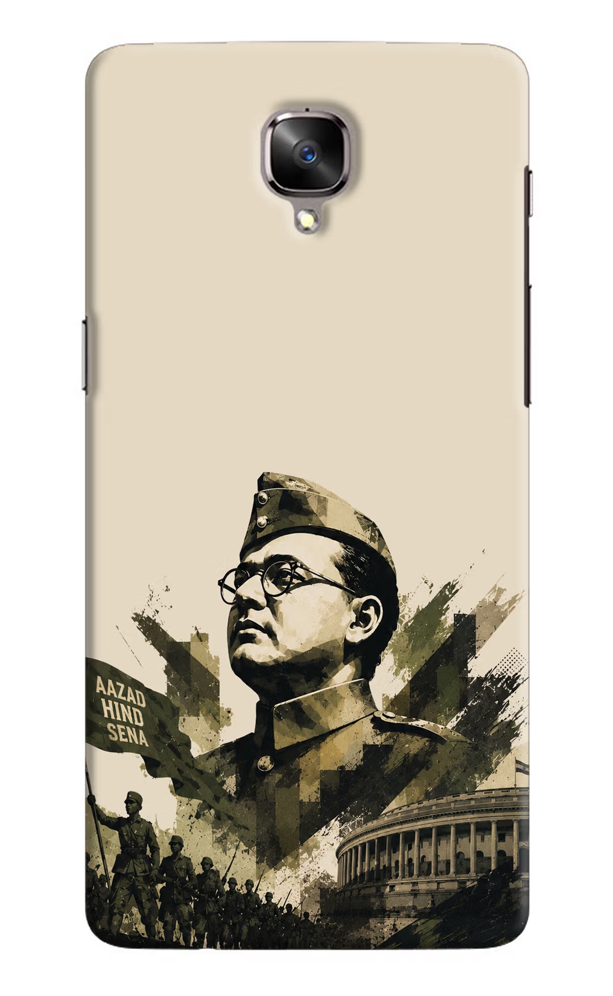 Netaji Rising Oneplus 3/3T Back Cover
