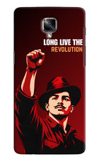 Bhagat Singh Revolution Oneplus 3/3T Hard Case Back Cover by Casekaro