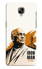 Sardar Patel Iron Will Oneplus 3/3T Hard Case Back Cover by Casekaro