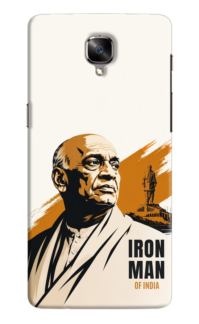 Sardar Patel Iron Will Oneplus 3/3T Hard Case Back Cover by Casekaro