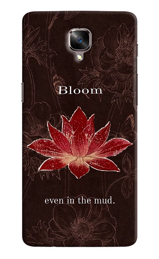 Bloom Oneplus 3/3T Hard Case Back Cover by Casekaro