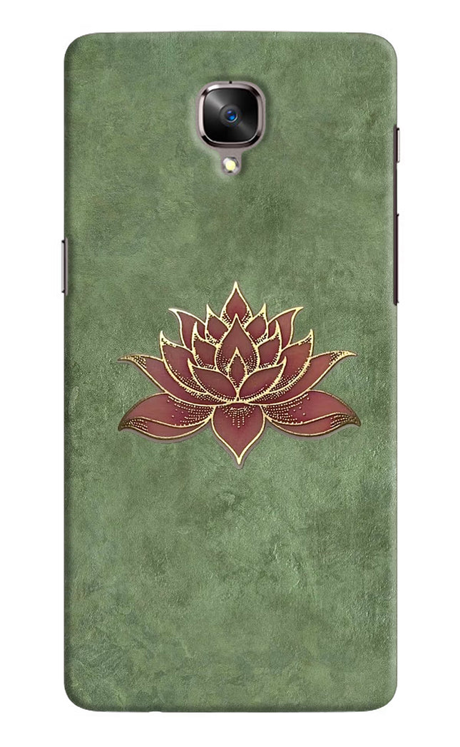Lotus Grace Oneplus 3/3T Hard Case Back Cover by Casekaro