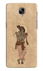 Krishna Oneplus 3/3T Hard Case Back Cover by Casekaro