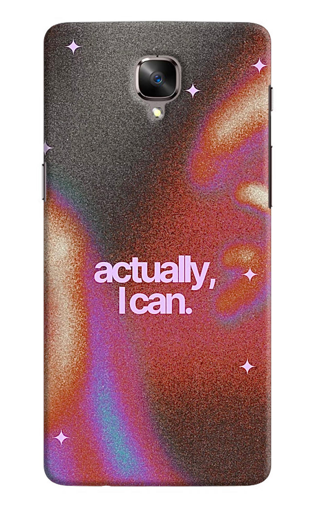 Pink Aura Oneplus 3/3T Hard Case Back Cover by Casekaro