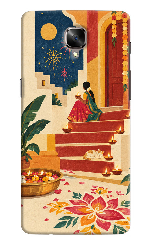 Diwali Rangoli Oneplus 3/3T Back Cover