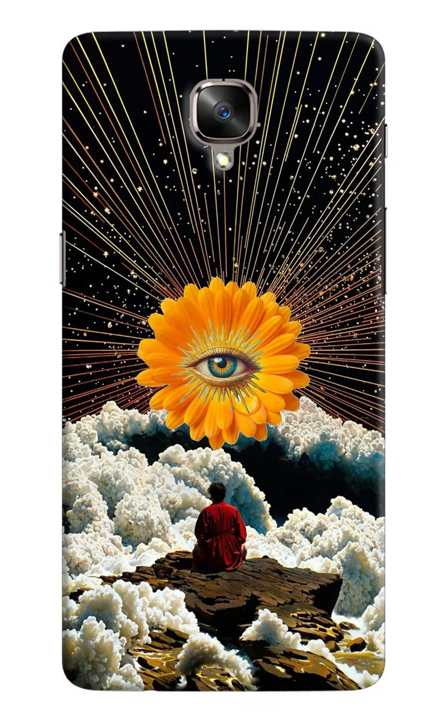 Cosmic Flower Oneplus 3/3T Back Cover, Hard case