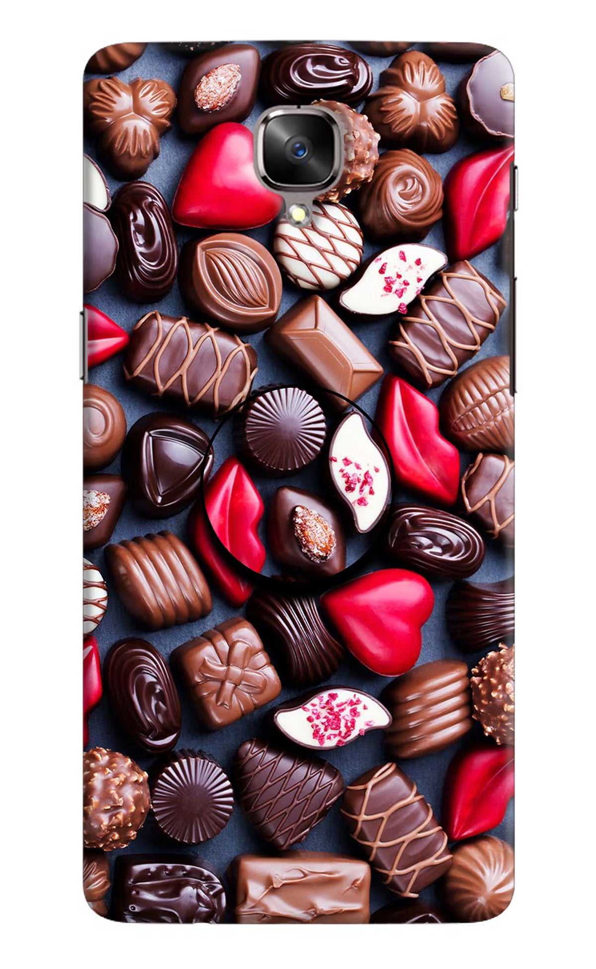 Chocolates Oneplus 3/3T Pop Case by Casekaro